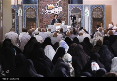 مراسم دعای کمیل زائران ایرانی در مکه مکرمه- عکس اخبار حج و ز ...