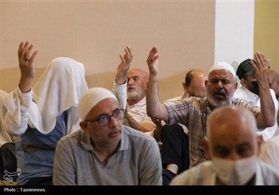 مراسم دعای کمیل زائران ایرانی در مکه مکرمه