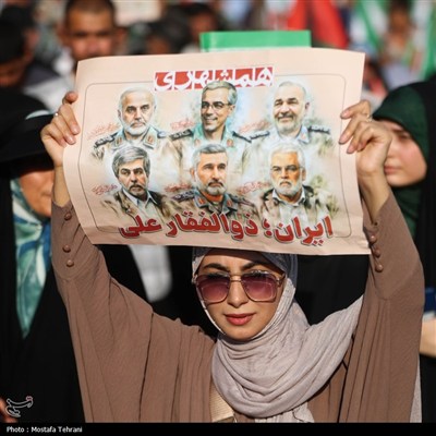 راهپیمایی ایران، ذوالفقار علی(ع) - 2