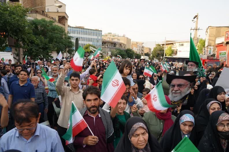 میثاق با مقاومت و محکومیت جنایات اسرائیل در اجتماع غدیر