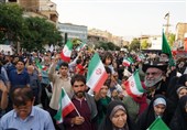 میثاق با مقاومت و محکومیت جنایات اسرائیل در اجتماع غدیر