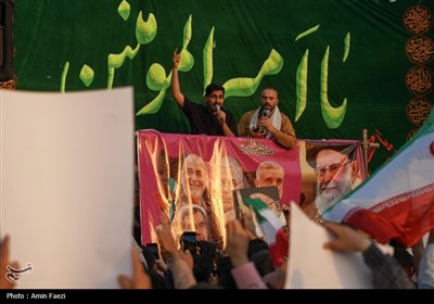 جشن کیلومتری غدیر در شیراز و میثاق با مقاومت