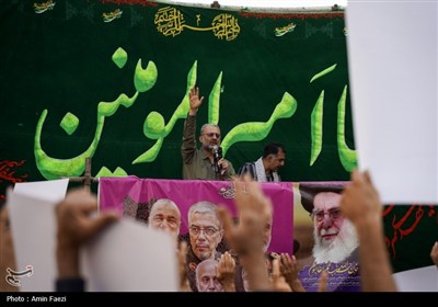 جشن کیلومتری غدیر در شیراز و میثاق با مقاومت