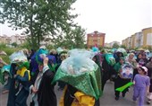 بانوان گیلانی؛ پیشگامان احیای آیین خنچهبران غدیر+فیلم