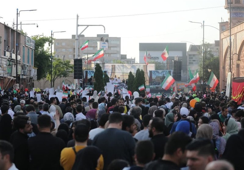 تجمع غدیر با ندای «ذوالفقار علی» در اردبیل
