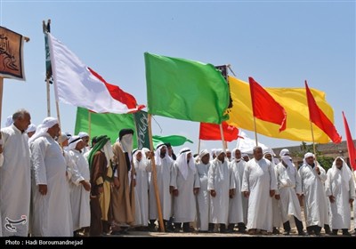 بازسازی واقعه تاریخی غدیر خم در شهرستان اهر