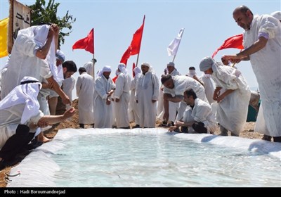 بازسازی واقعه تاریخی غدیر خم در شهرستان اهر