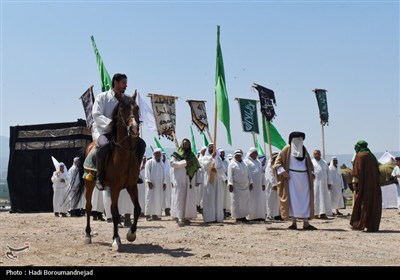 بازسازی واقعه تاریخی غدیر خم در شهرستان اهر