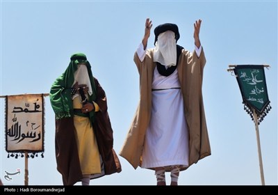 بازسازی واقعه تاریخی غدیر خم در شهرستان اهر