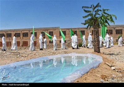 بازسازی واقعه تاریخی غدیر خم در شهرستان اهر
