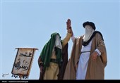 بازسازی واقعه تاریخی غدیر خم در اهر + تصاویر