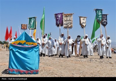 بازسازی واقعه تاریخی غدیر خم در شهرستان اهر
