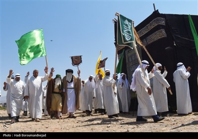 بازسازی واقعه تاریخی غدیر خم در شهرستان اهر
