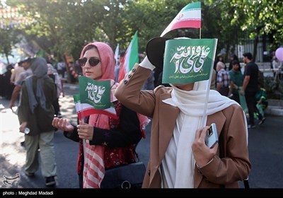 مسیرة &#171;إیران، ذو الفقار علی (ع)&#187; فی طهران