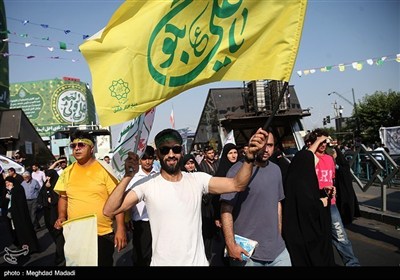 مسیرة &#171;إیران، ذو الفقار علی (ع)&#187; فی طهران