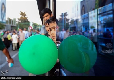 مسیرة &#171;إیران، ذو الفقار علی (ع)&#187; فی طهران