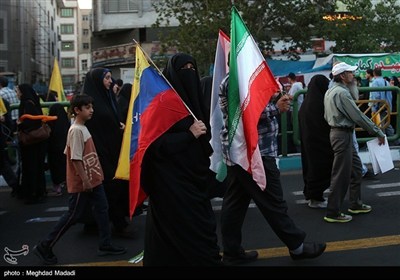 مسیرة &#171;إیران، ذو الفقار علی (ع)&#187; فی طهران
