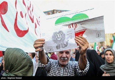 مسیرة &#171;إیران، ذو الفقار علی (ع)&#187; فی طهران
