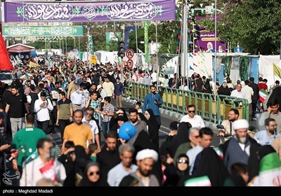 مسیرة &#171;إیران، ذو الفقار علی (ع)&#187; فی طهران