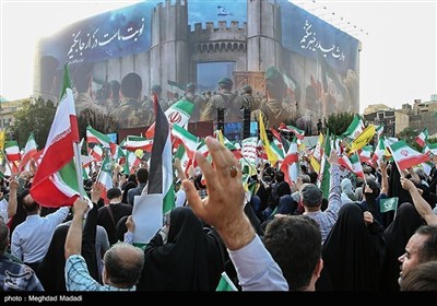 مسیرة &#171;إیران، ذو الفقار علی (ع)&#187; فی طهران