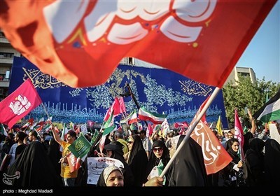 مسیرة &#171;إیران، ذو الفقار علی (ع)&#187; فی طهران