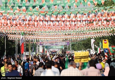مسیرة &#171;إیران، ذو الفقار علی (ع)&#187; فی طهران