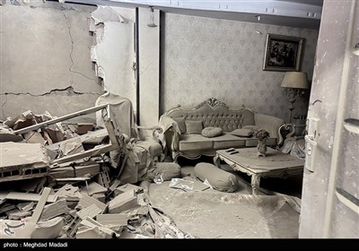 هجوم إرهابی إسرائیلی على حی نارمک فی طهران