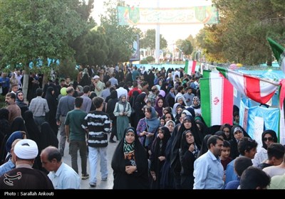 مهمانی کیلومتری غدیر در کرمان