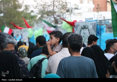 مهمانی کیلومتری غدیر در کرمان