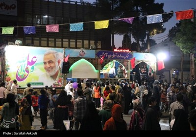 مهمانی کیلومتری غدیر در کرمان