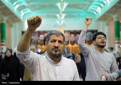محفل شام عید غدیر در حرم حضرت معصومه(س)