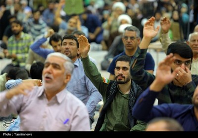 محفل شام عید غدیر در حرم حضرت معصومه(س)