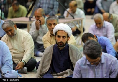 محفل شام عید غدیر در حرم حضرت معصومه(س)