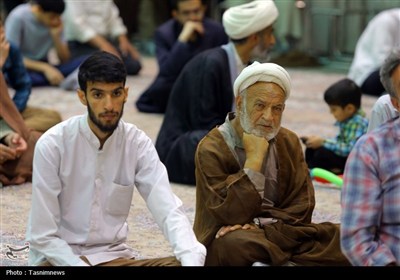 محفل شام عید غدیر در حرم حضرت معصومه(س)