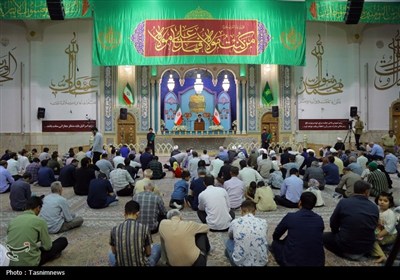 محفل شام عید غدیر در حرم حضرت معصومه(س)