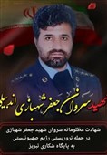 استاندار اردبیل شهادت سروان شهبازی اندبیلی را تسلیت گفت
