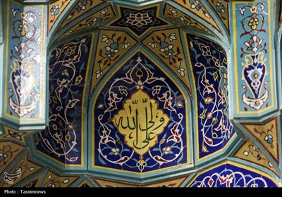 معماری نور، مزین به نام علی(ع)