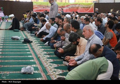 اجتماع مردمی غدیر با شعار ایران، ذوالفقار علی (ع) در بوشهر