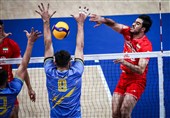 برتری تیم والیبال ایران مقابل اوکراین/ اولین برد سروقامتان