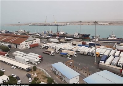 گزارش ویدئویی از ادامه روند فعالیت تجاری در گمرک بوشهر