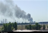 آخرین وضعیت حریق در مخازن پالایشگاه نفت تهران