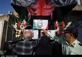 مراسم تشییع پیکر 6 شهید حمله رژیم صهیونیستی به اسدآباد -همدان