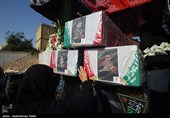 مراسم تشییع پیکر 6 شهید حمله رژیم صهیونیستی به اسدآباد -همدان