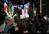 مراسم تشییع پیکر 6 شهید حمله رژیم صهیونیستی به اسدآباد -همدان