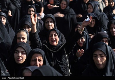 مراسم تشییع پیکر 6 شهید حمله رژیم صهیونیستی به اسدآباد -همدان