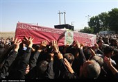 مراسم تشییع پیکر 6 شهید حمله رژیم صهیونیستی به اسدآباد -همدان