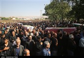 مراسم تشییع پیکر 6 شهید حمله رژیم صهیونیستی به اسدآباد -همدان