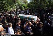 مراسم تشییع پیکر 6 شهید حمله رژیم صهیونیستی به اسدآباد -همدان