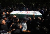 مراسم تشییع پیکر 6 شهید حمله رژیم صهیونیستی به اسدآباد -همدان