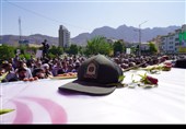پیکر 2 شهید در خلخال تشییع شد